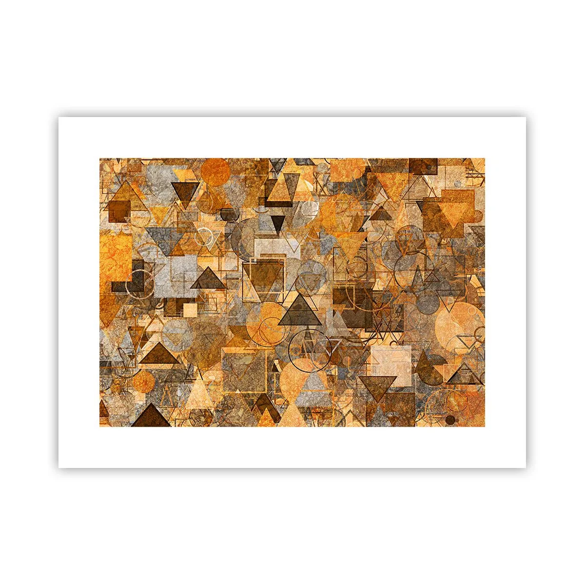 Pôster - O mundo em forma - 40x30 cm