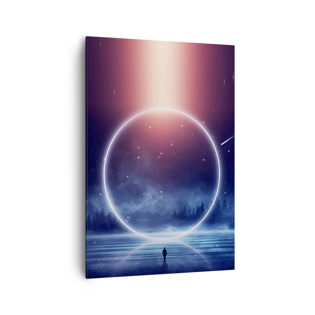 Quadro em tela - Eles já estão aqui... - 70x100 cm