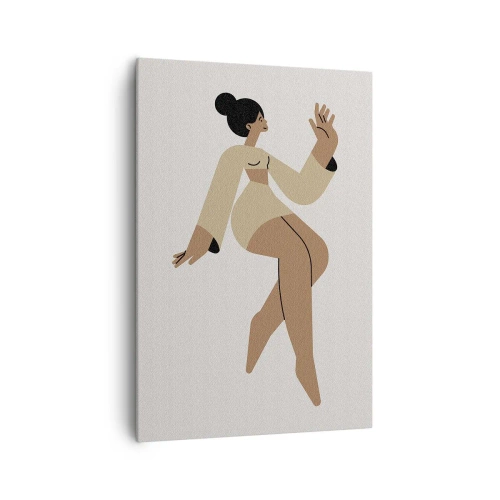 Quadro em tela - Uma forma graciosa - 70x100 cm