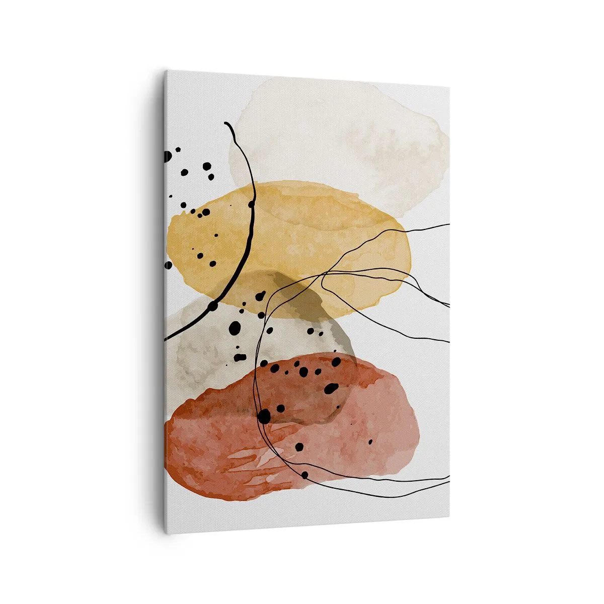 Quadro em tela - Como o ar leve e transparente - 70x100 cm