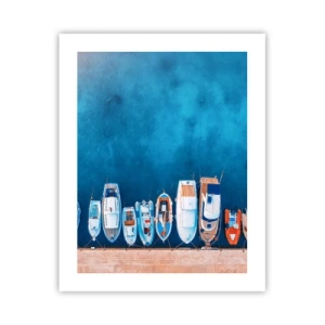 Pôster - Em uma fileira - 40x50 cm