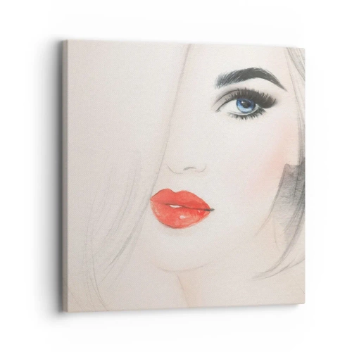 Quadro em tela - Hipnotiza e intoxica - 30x30 cm