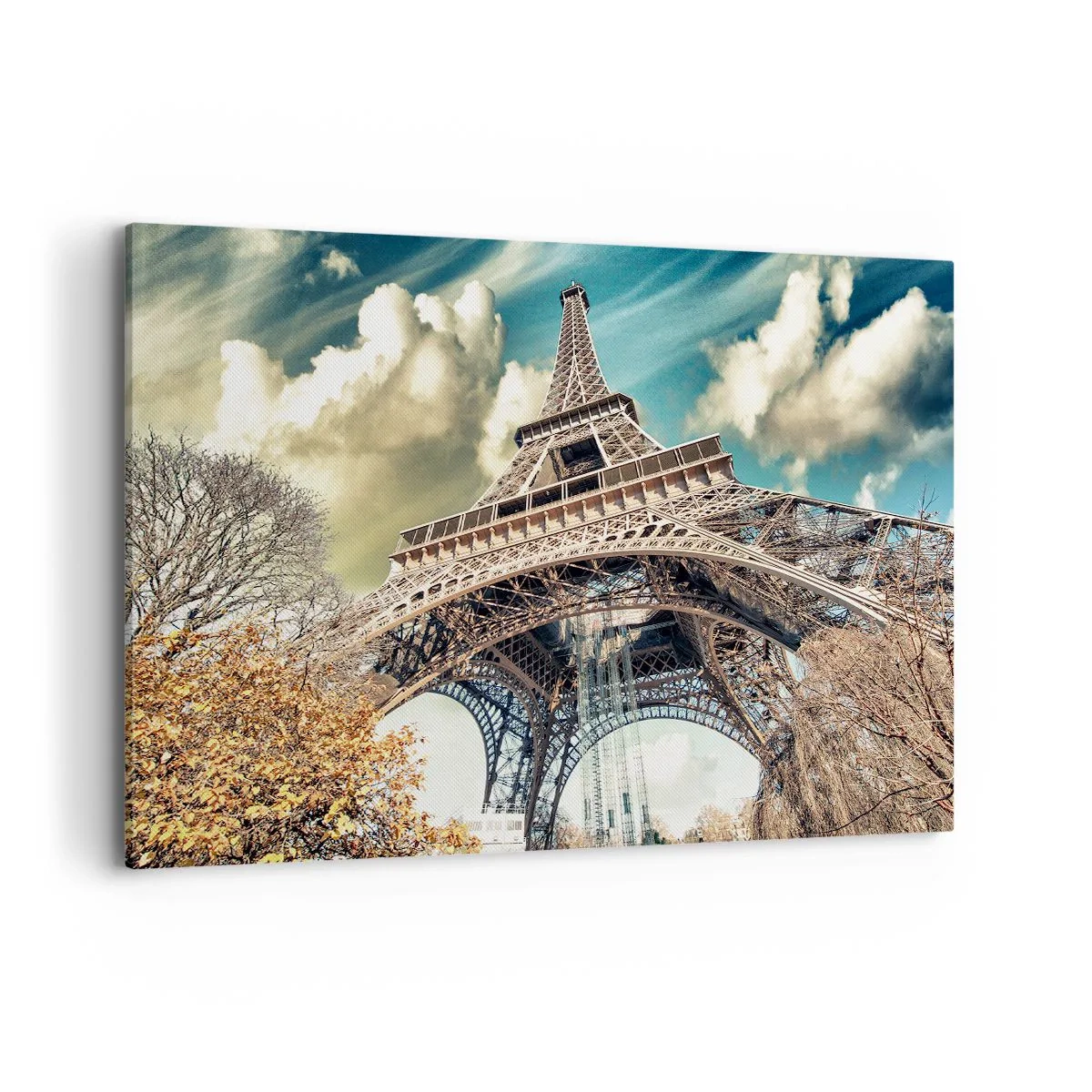 Quadro em tela - E no outono em Paris... - 100x70 cm