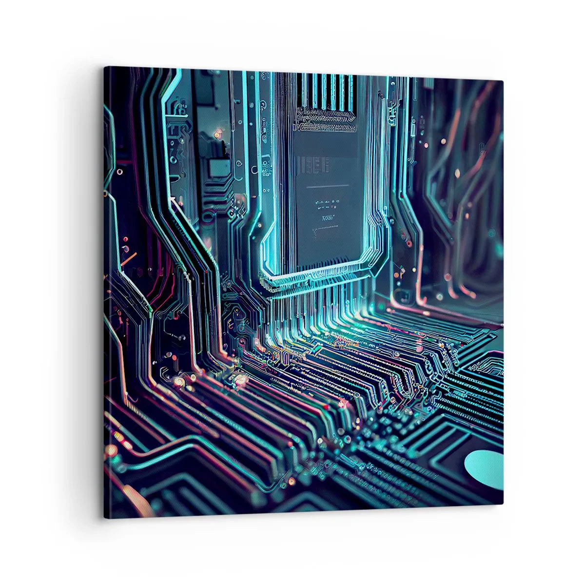 Quadro em tela - Só estou a pensar... - 60x60 cm