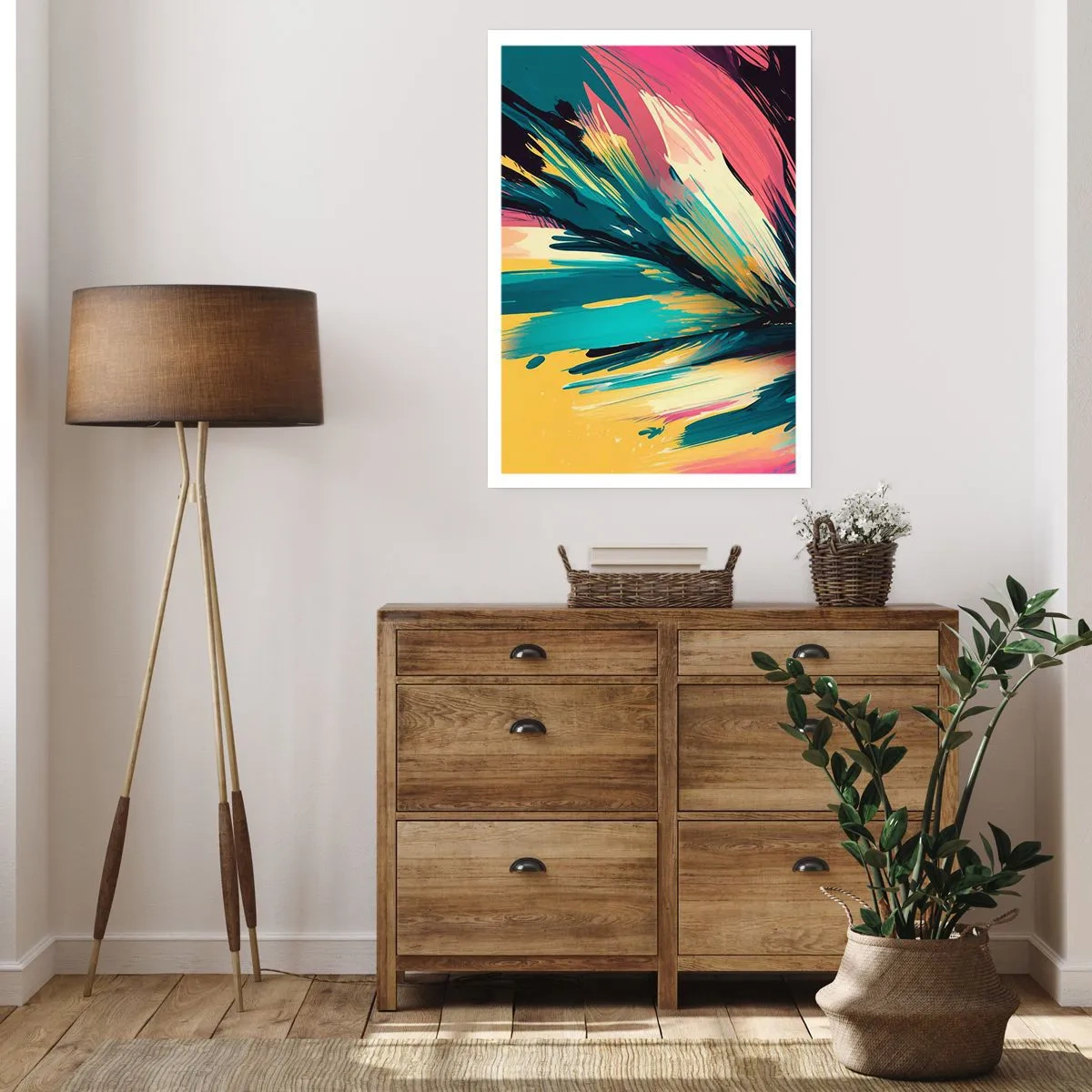 Pôster - Composição – uma explosão de alegria - 40x50 cm