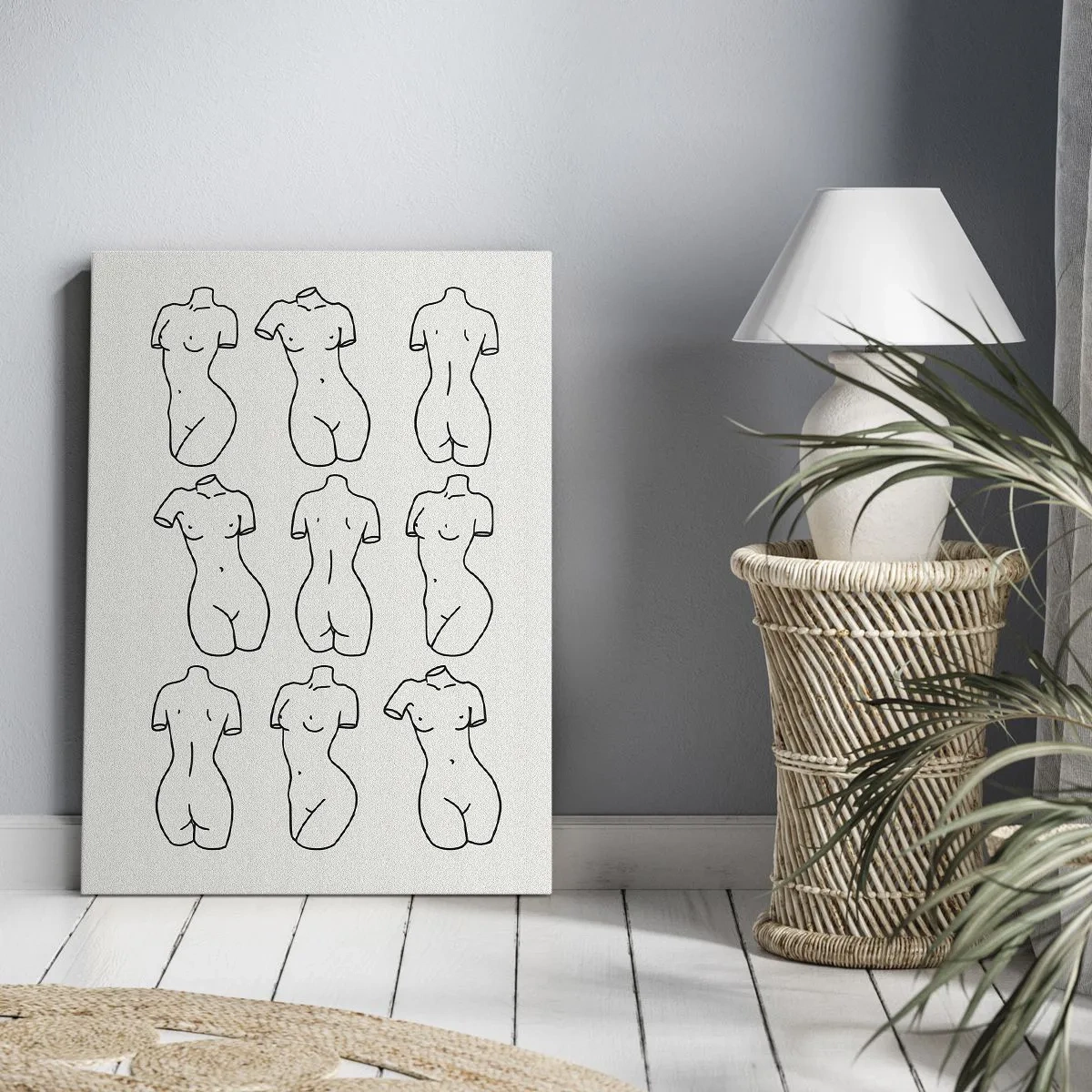 Quadro em tela - Apenas Vênus - 65x120 cm