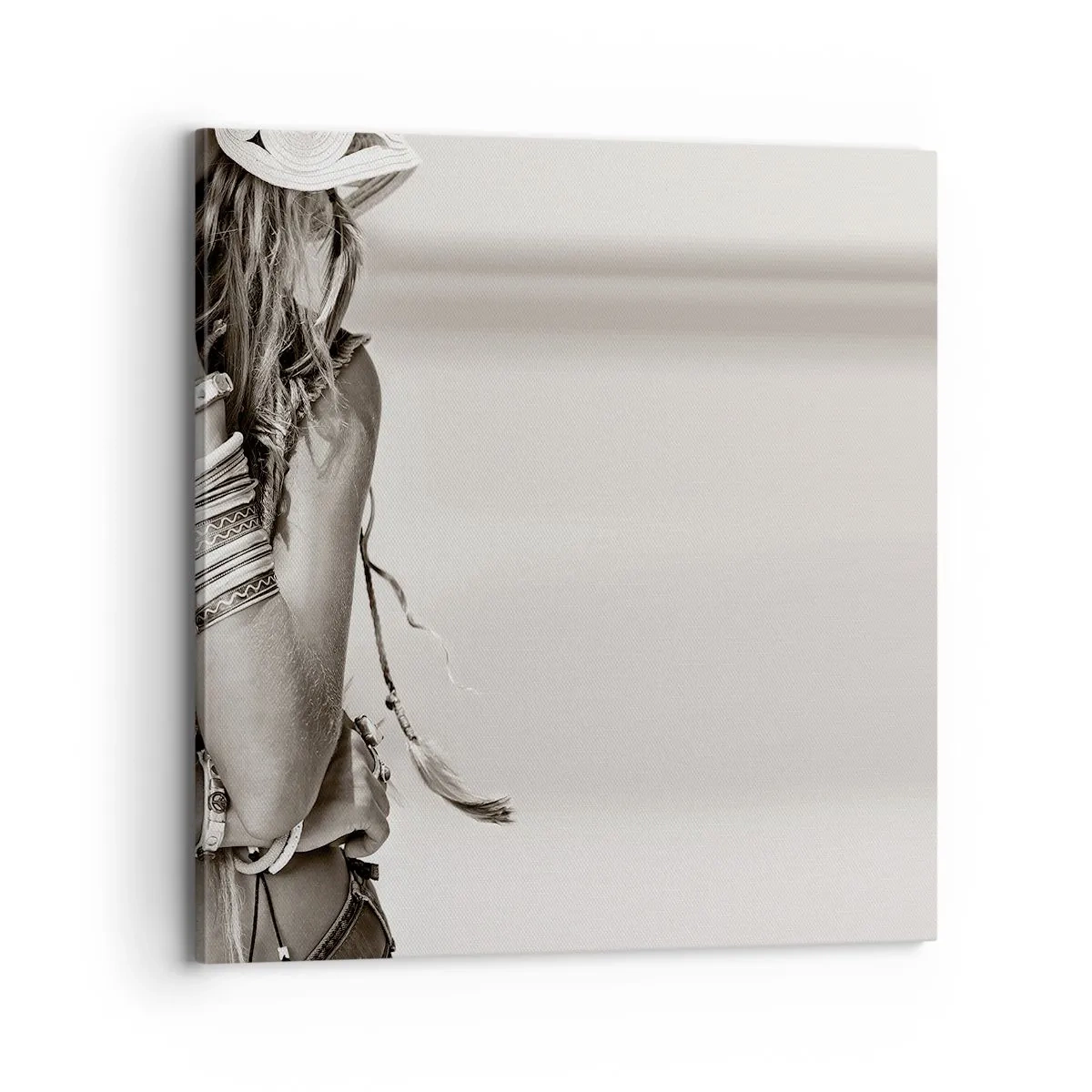 Quadro em tela - Como uma menina - 70x70 cm