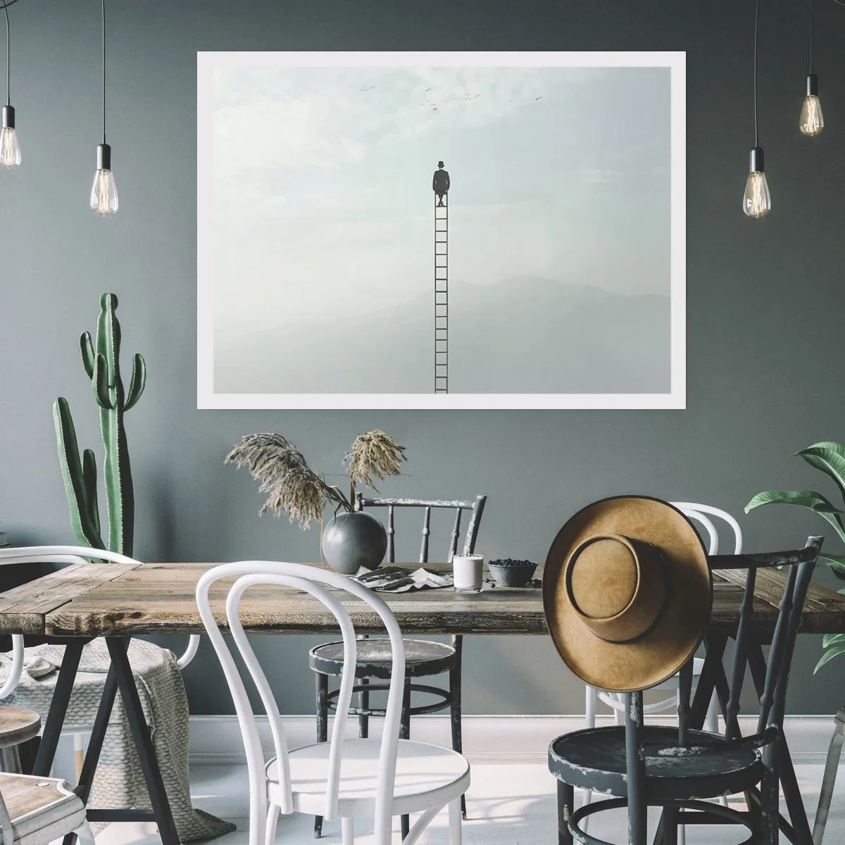 Pôster - Vá além - 40x30 cm