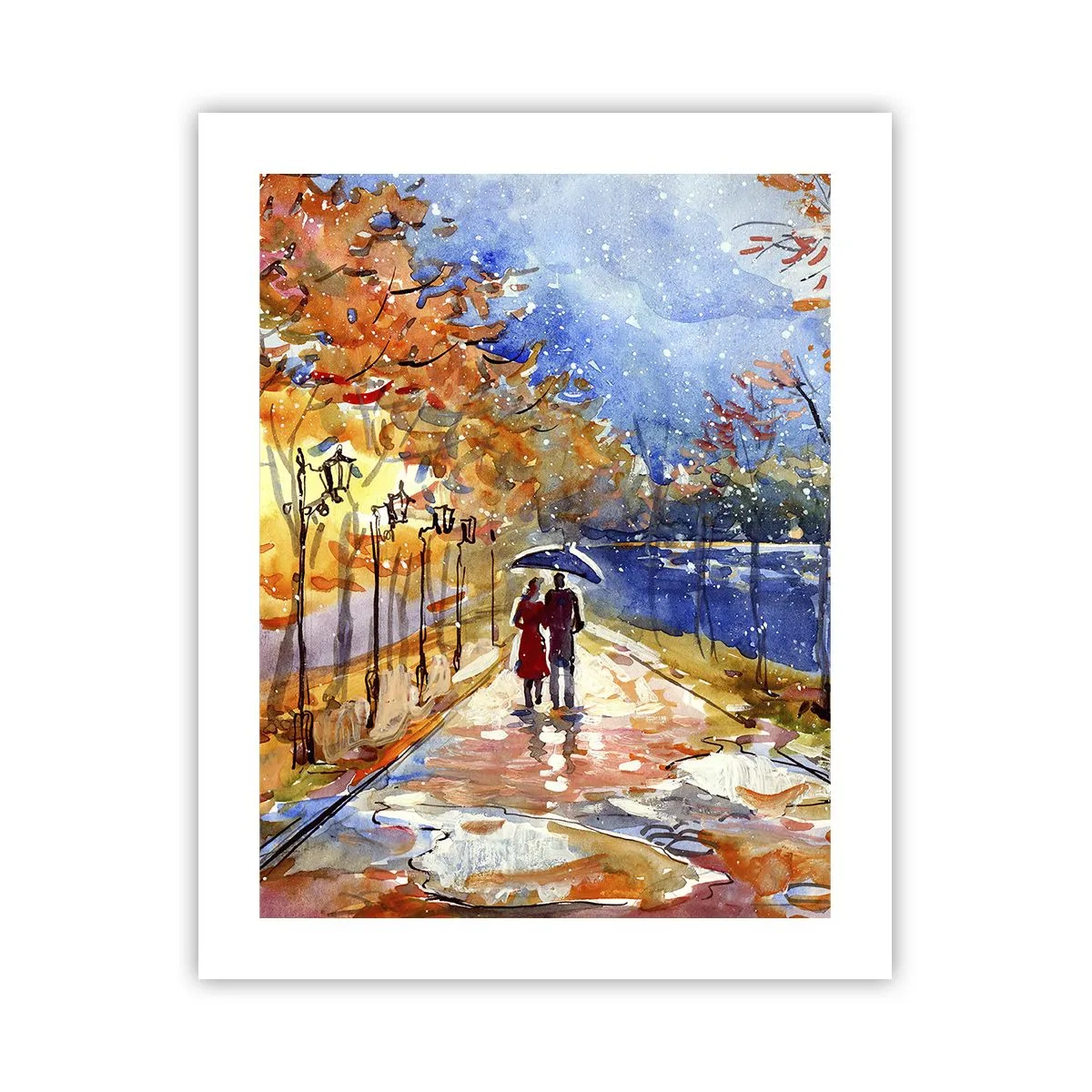 Pôster - Juntos até ao limite do tempo - 40x50 cm