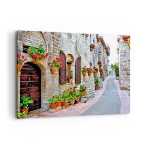 Quadro em tela - Vibrações italianas - 100x70 cm