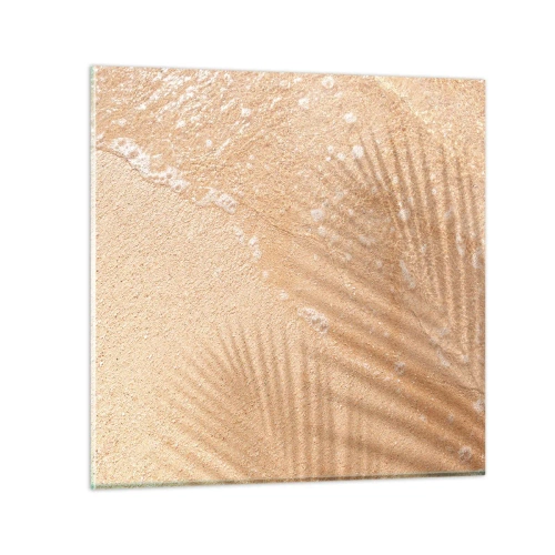 Quadro em vidro - A sombra de um verão quente - 50x50 cm
