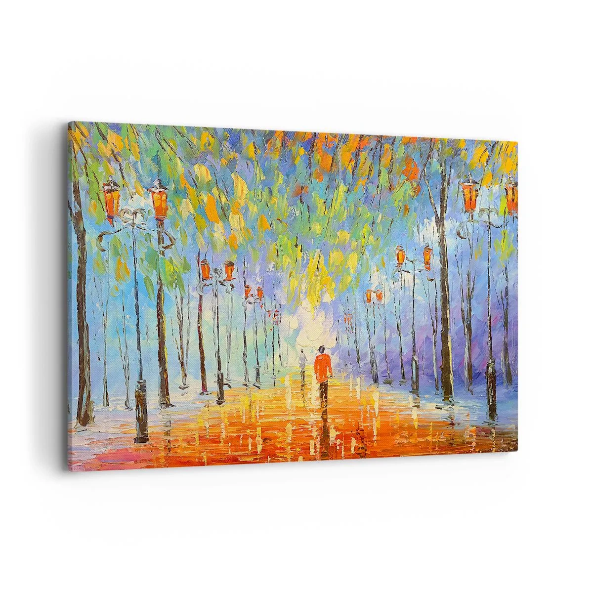 Quadro em tela - Canto nocturno da chuva - 100x70 cm