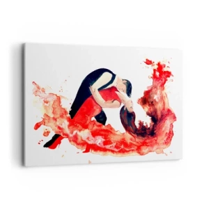 Quadro em tela - Tango - uma onda sensual - 120x80 cm