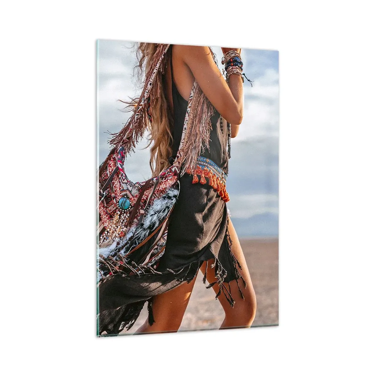Quadro em vidro - Namorada do Xamã - 80x120 cm