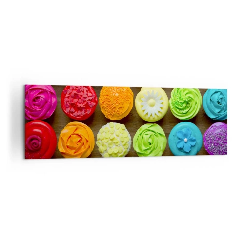 Quadro em tela - Todos diferentes - todos deliciosos - 160x50 cm