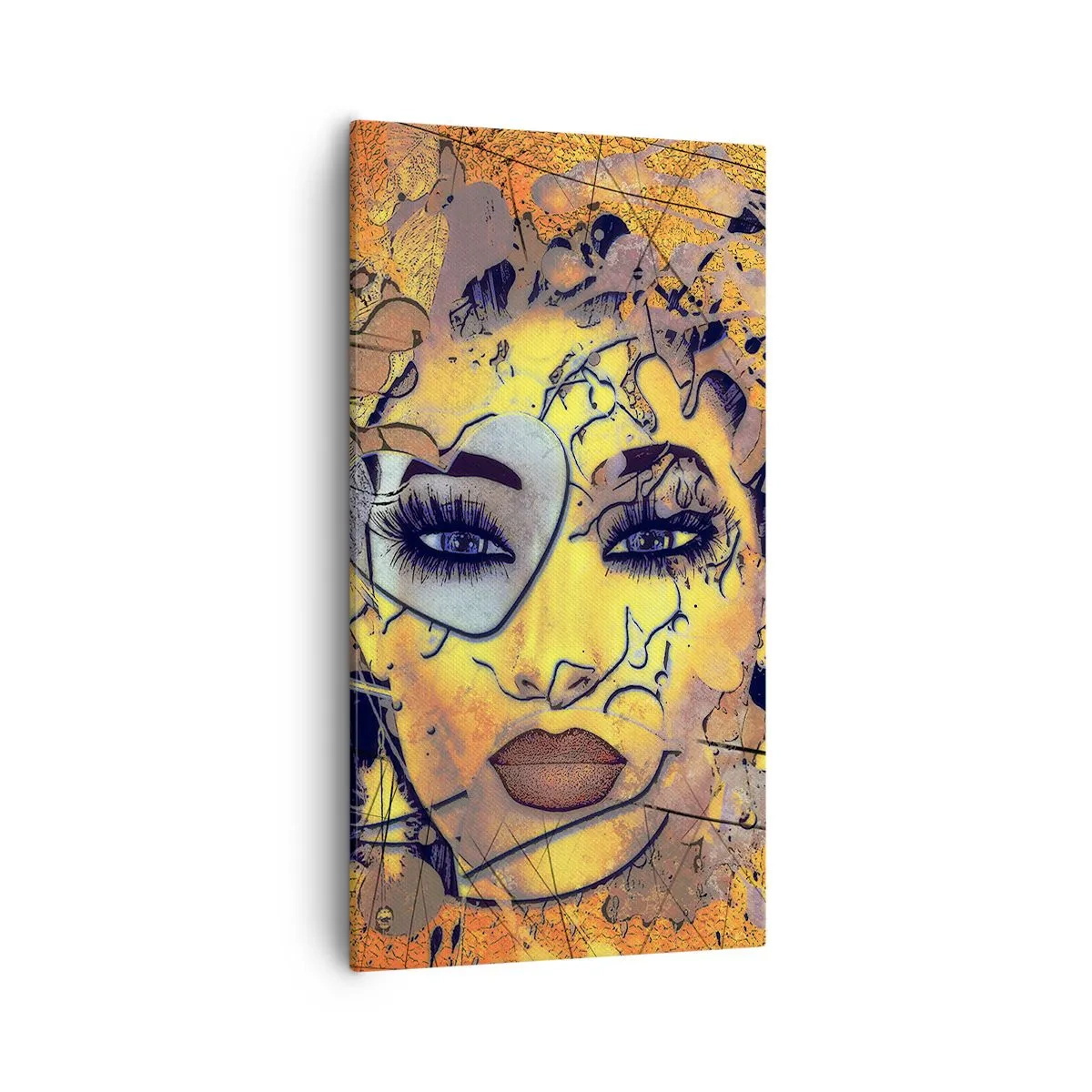 Quadro em tela - Beleza ensolarada - 55x100 cm
