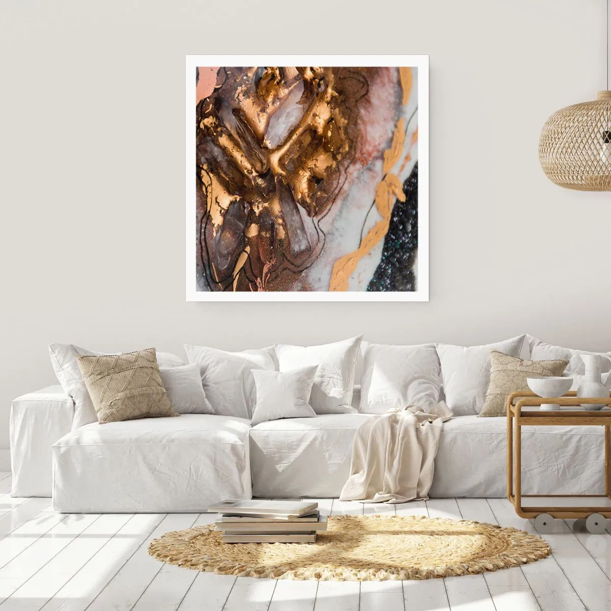 Pôster - O elemento terra - 40x40 cm