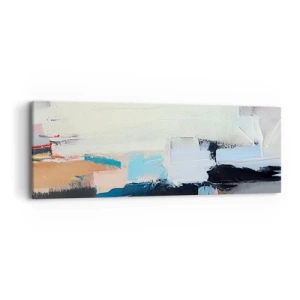 Quadro em tela - Há um método? - 90x30 cm