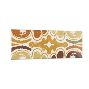 Quadro em vidro - Abstração sentimental - 140x50 cm