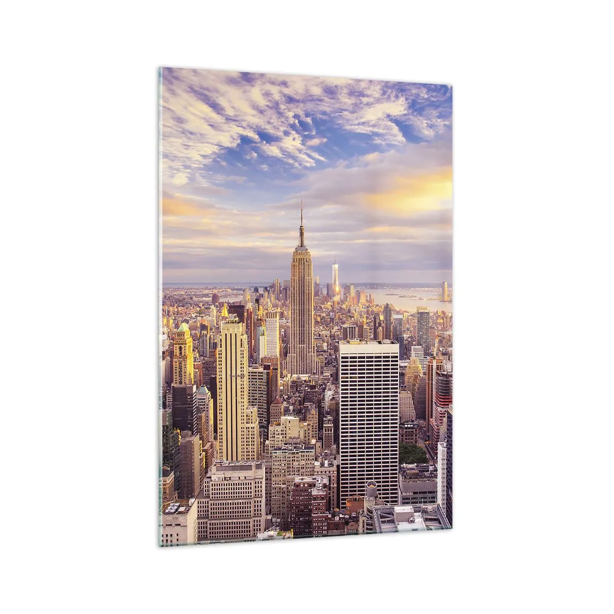 Quadro em vidro - Alcançar as nuvens - 70x100 cm