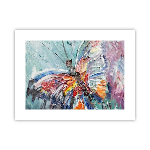 Pôster - Pintado pela natureza - 40x30 cm