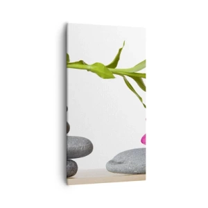 Quadro em tela - Cores da vida e duração - 55x100 cm