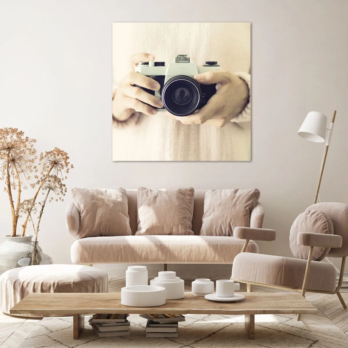 Quadro em tela - Para ver mais... - 70x70 cm