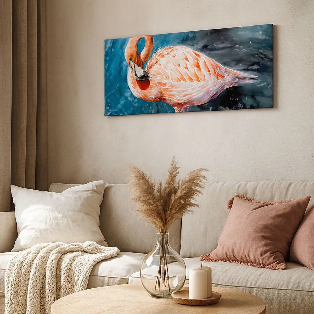 Quadro em tela - Decorativo por natureza - 100x40 cm