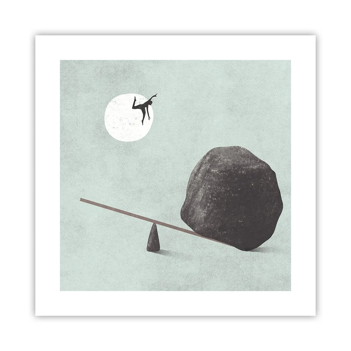 Pôster - Um sonho tornado realidade - 40x40 cm