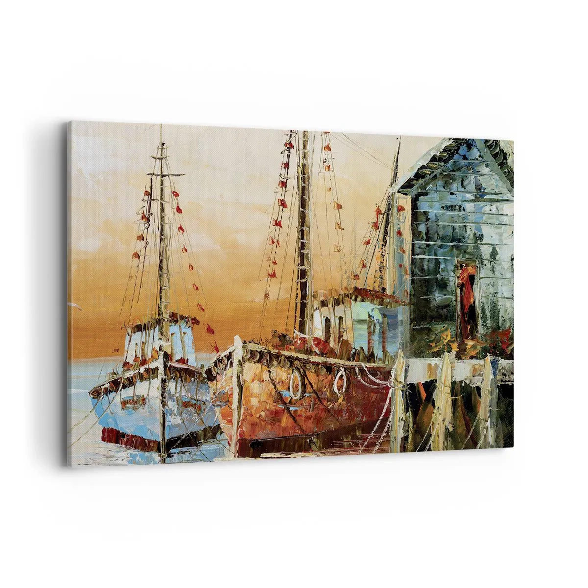 Quadro em tela - Um regresso tranquilo - 100x70 cm