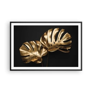 Pôster com moldura preta - Tesouros da natureza - 91x61 cm