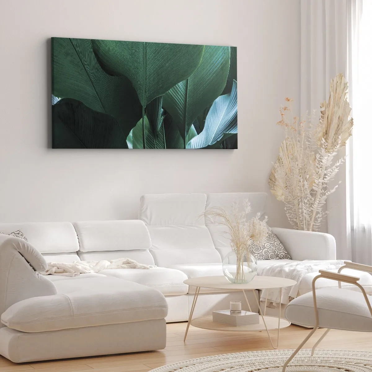 Quadro em tela - De frente para a luz - 100x40 cm