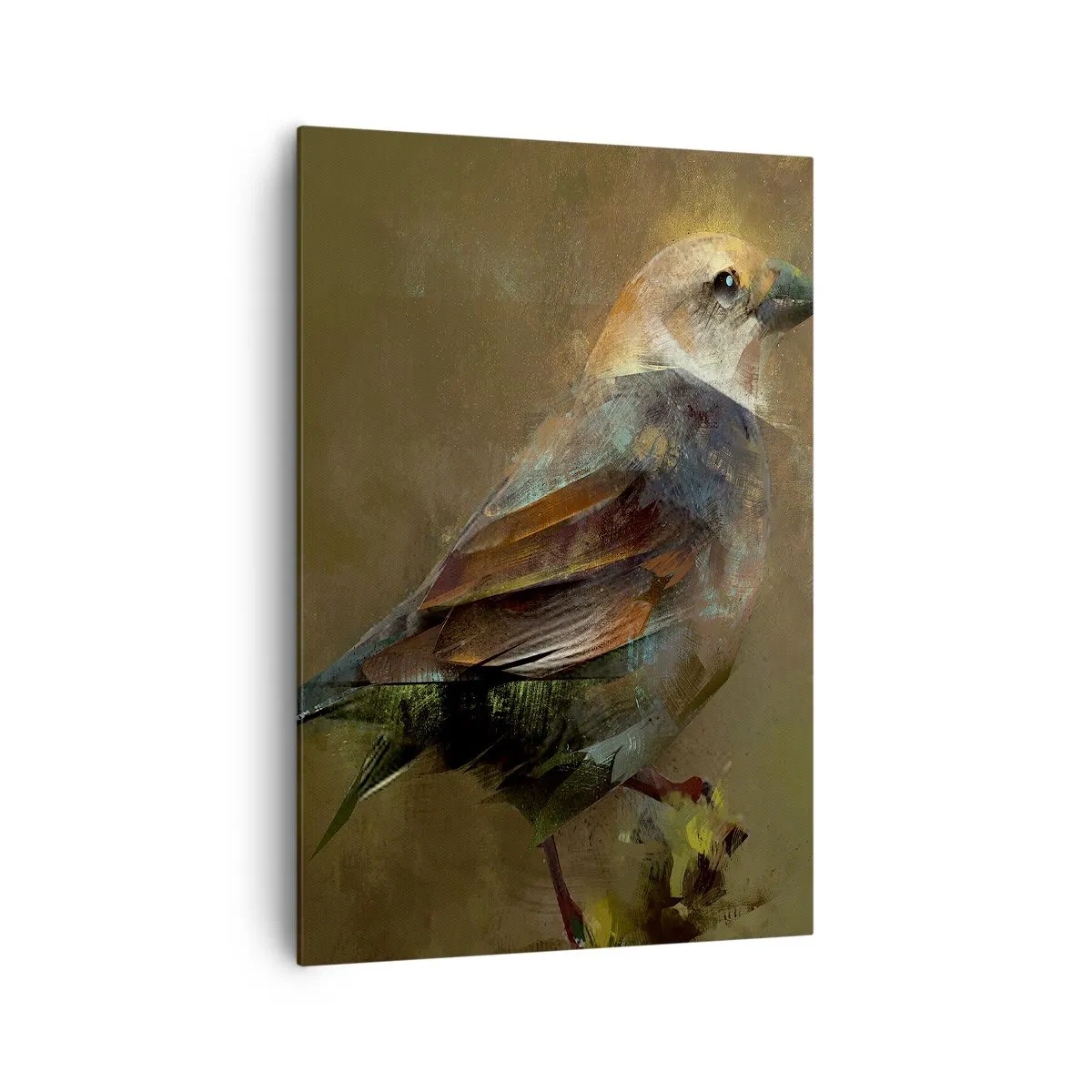 Quadro em tela - Pardal, pequeno passarinho - 70x100 cm