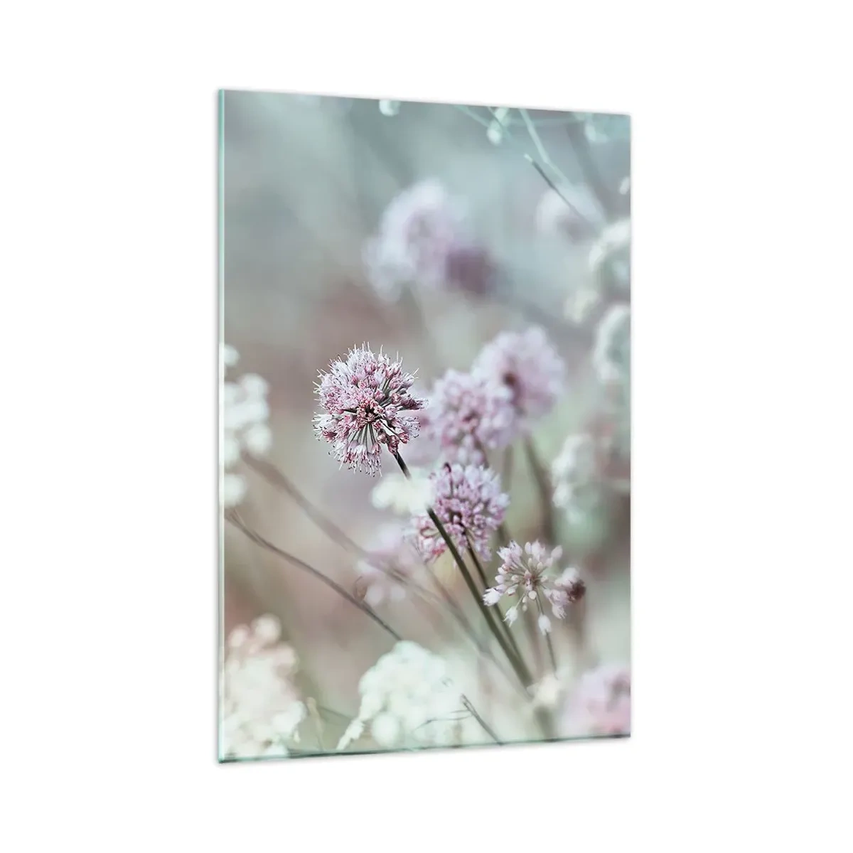 Quadro em vidro - Doce delicadeza das ervas - 80x120 cm