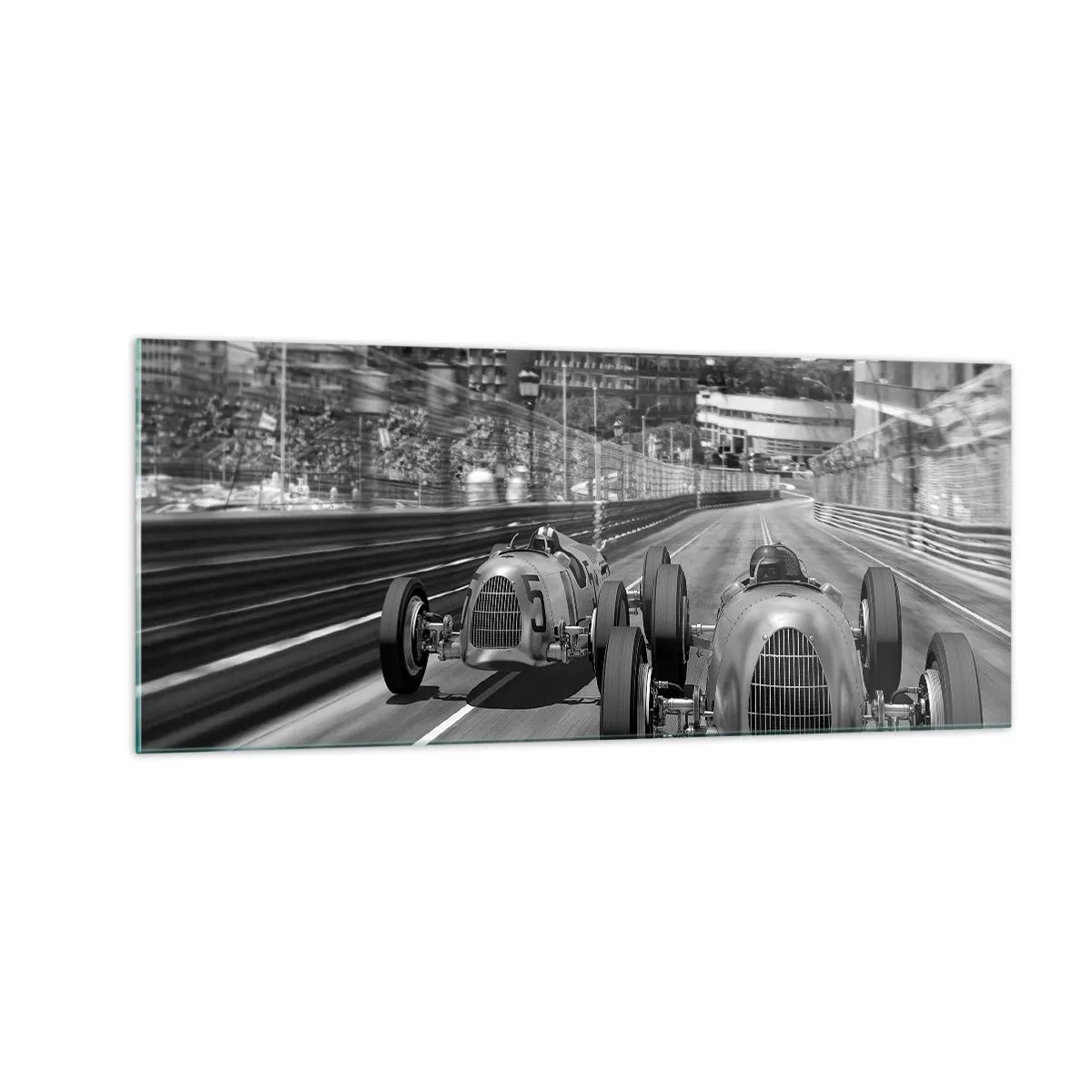 Quadro em vidro - Era uma vez em Monte Carlo - 100x40 cm