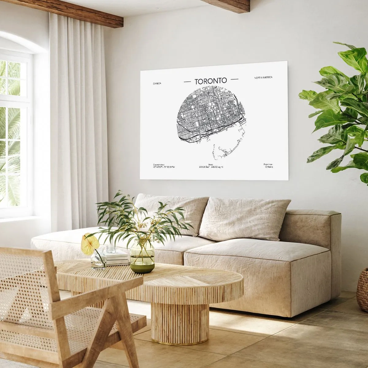 Pôster - Anatomia de Toronto - 100x70 cm