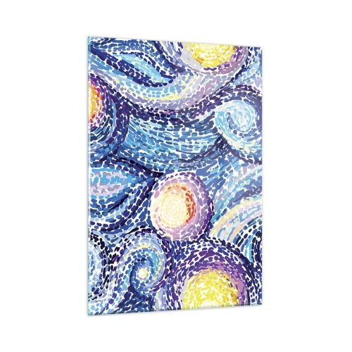 Quadro em vidro - De um quadro de van Gogh - 50x70 cm