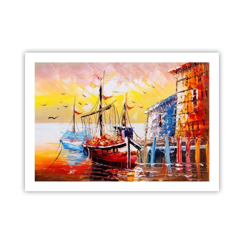 Pôster - Feliz retorno - 70x50 cm