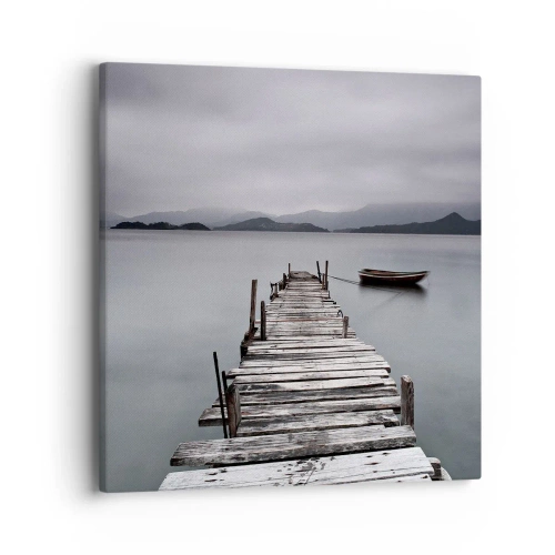 Quadro em tela - Amanhã pode ir - 40x40 cm