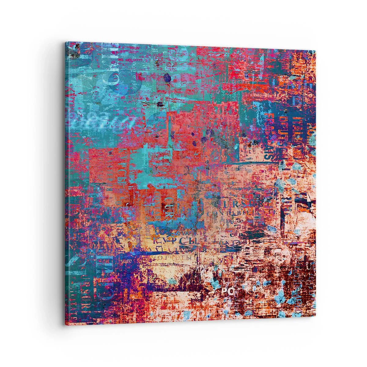 Quadro em tela - Memória e esquecimento - 60x60 cm