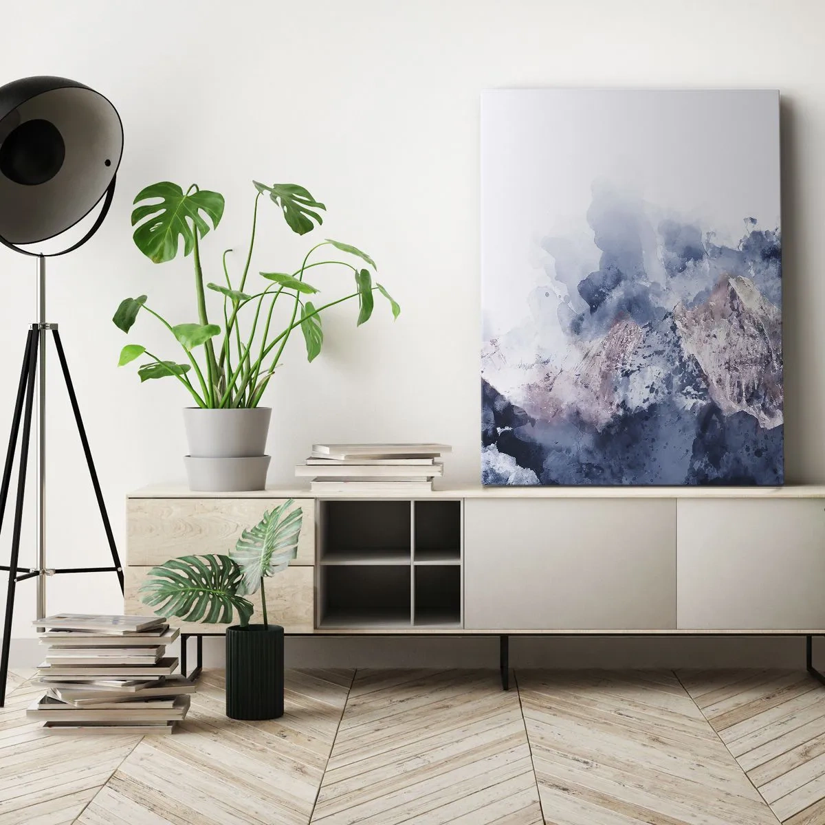 Quadro em tela - Estes são os verdadeiros picos! - 45x80 cm