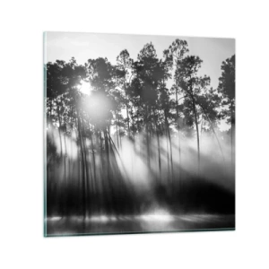 Quadro em vidro - O sol imparável - 30x30 cm