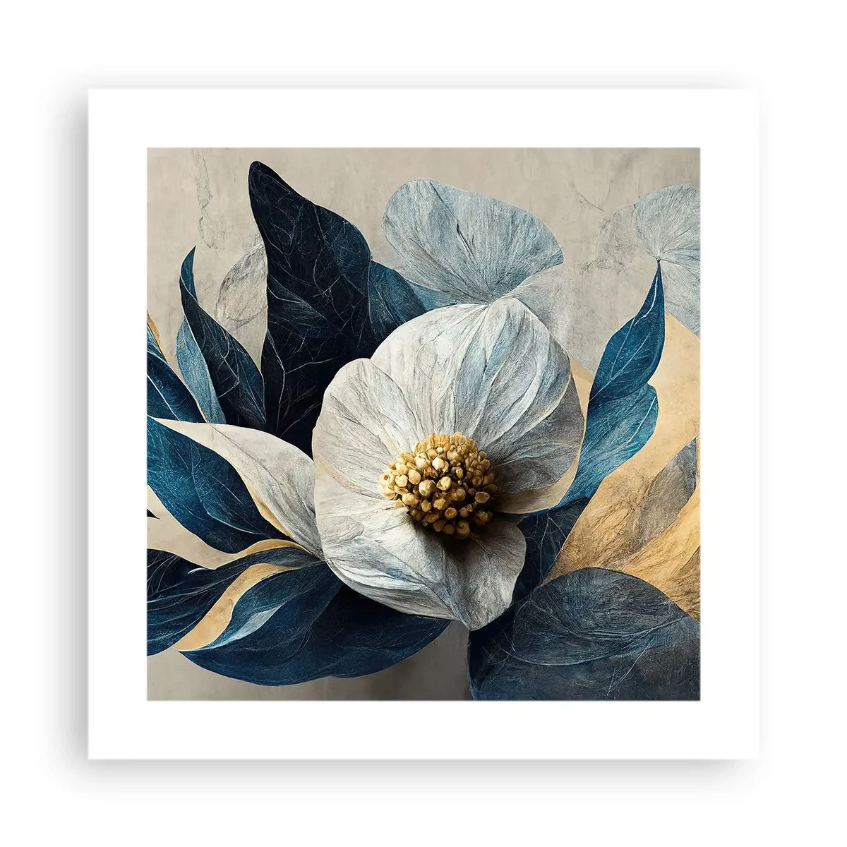 Pôster - Tem um coração de ouro - 40x40 cm