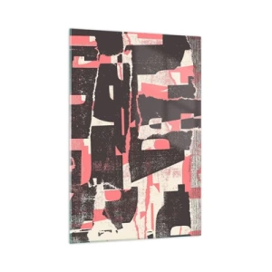 Quadro em vidro - Todo esse barulho - 70x100 cm