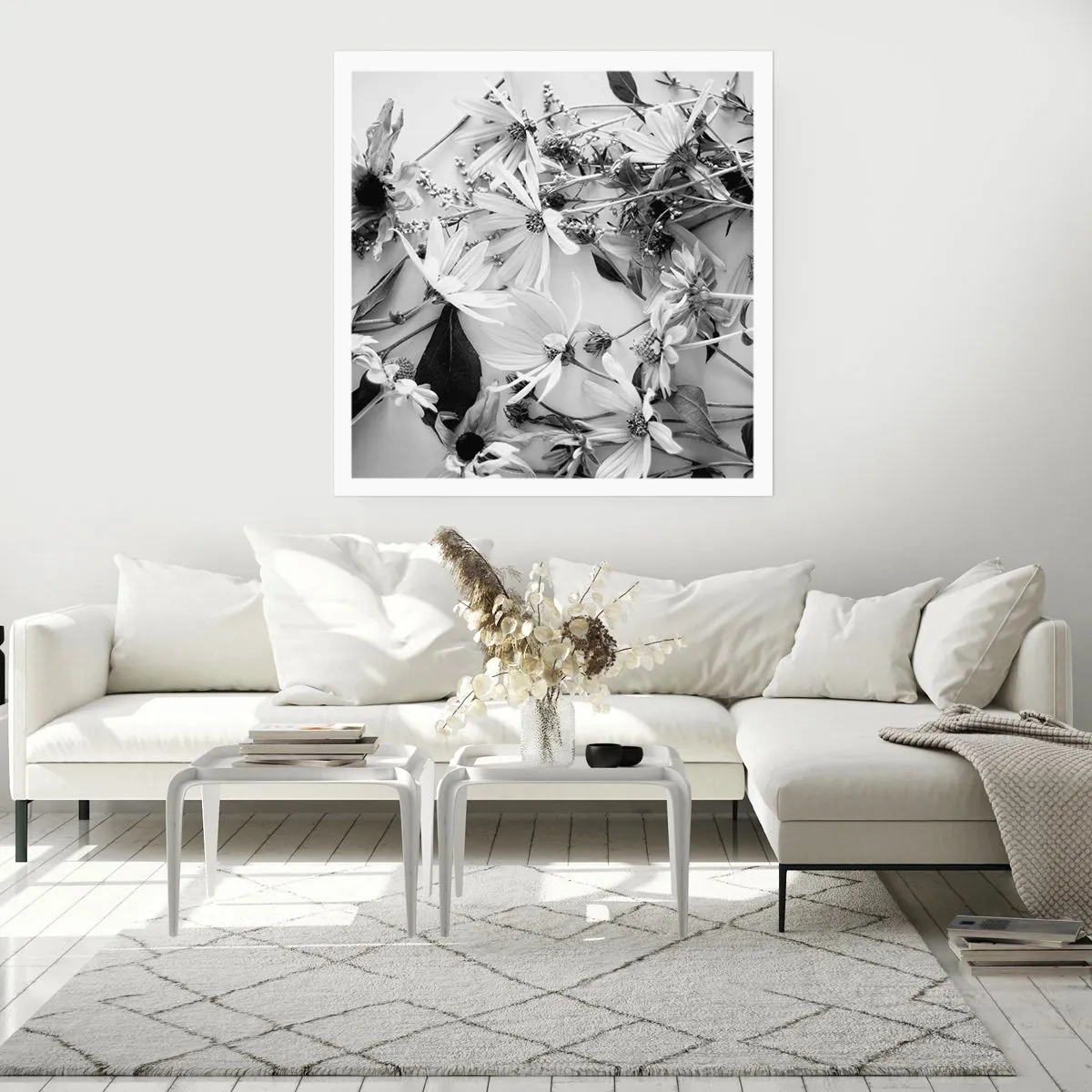 Pôster - Não é um ramo de flores - 60x60 cm
