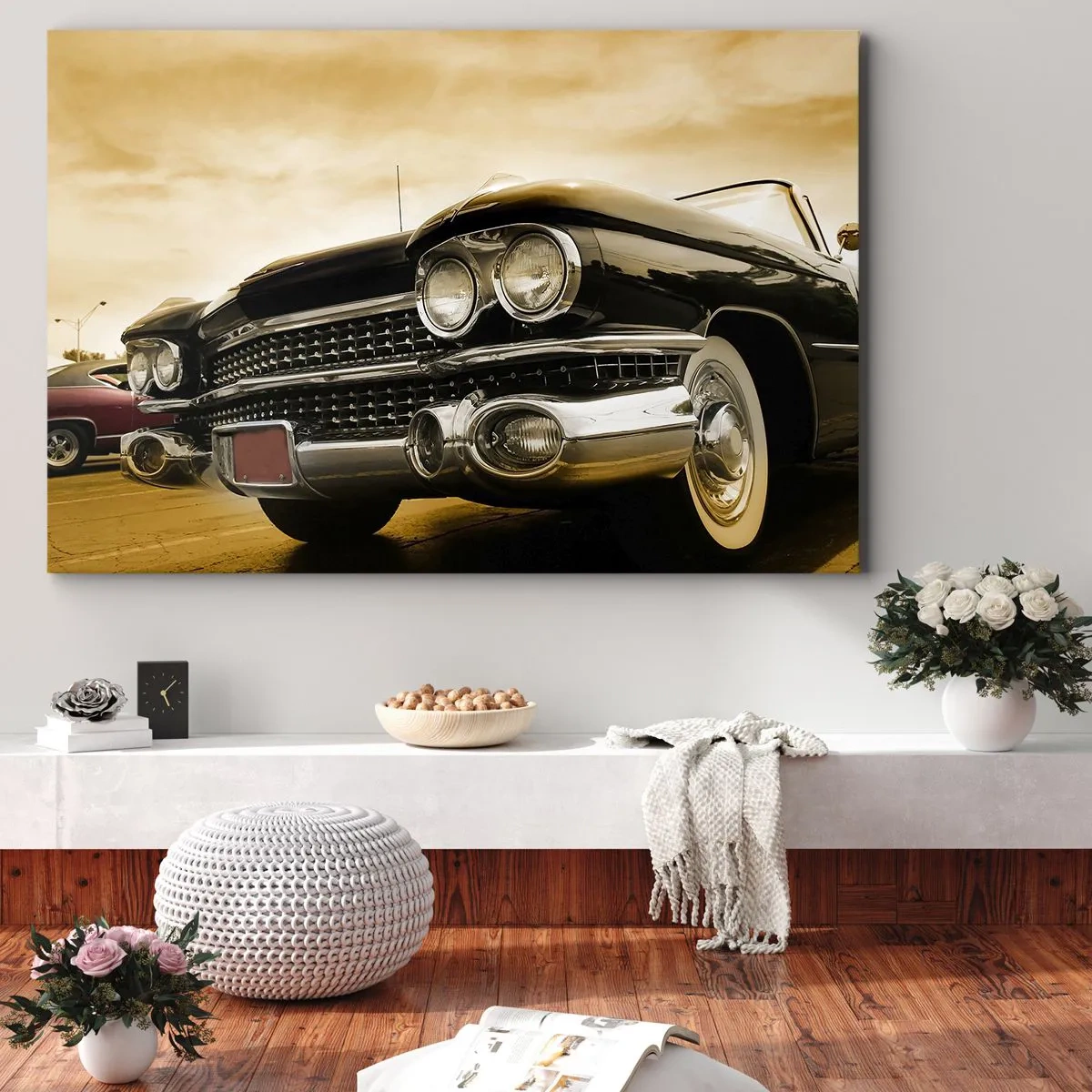 Quadro em tela - Os clássicos nunca desaparecem - 70x50 cm