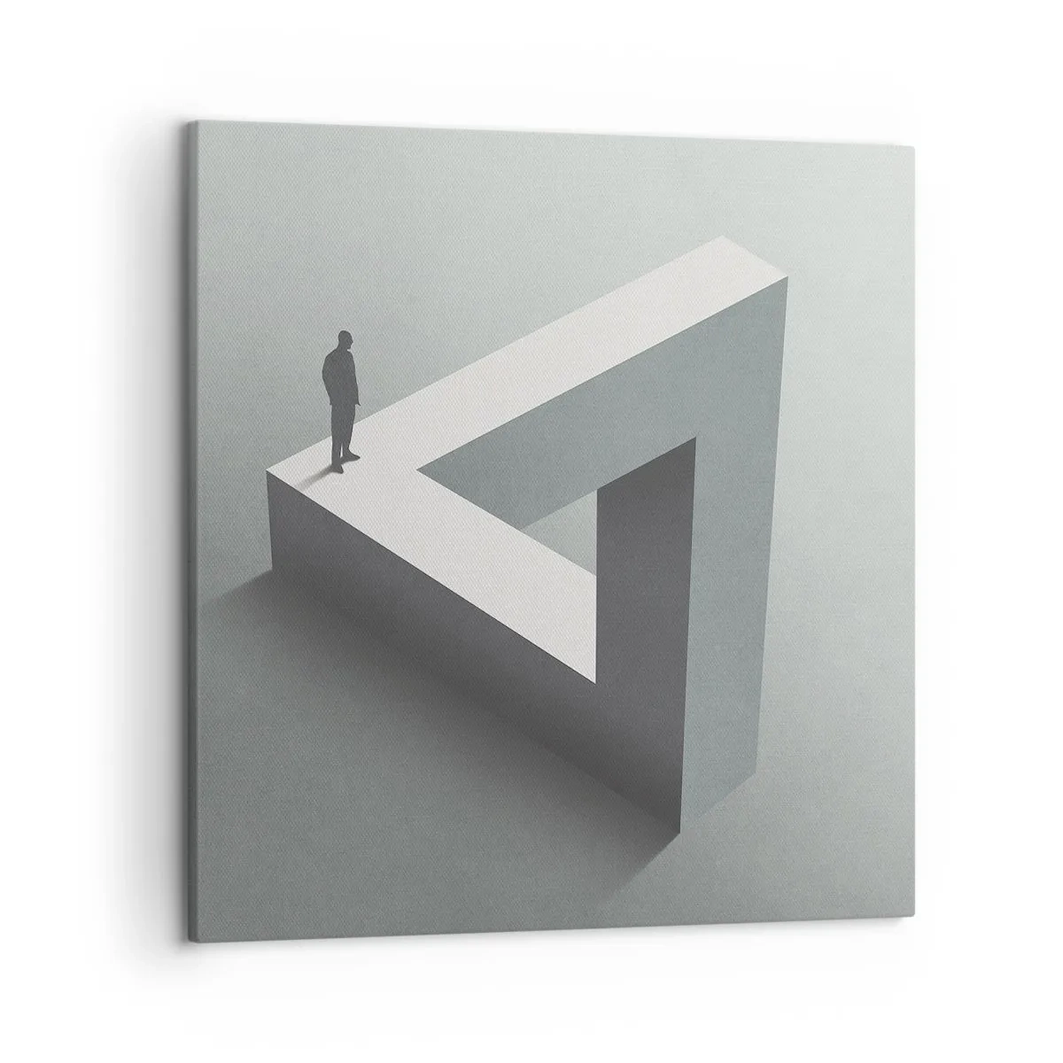 Quadro em tela - Mas é possível - 50x50 cm