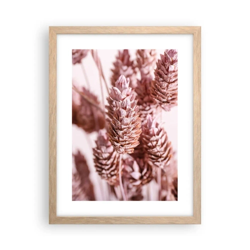 Pôster com moldura de carvalho claro - Aparentemente discreto - 30x40 cm