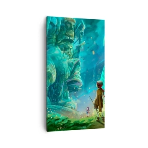 Quadro em tela - Do Grande Livro de Contos de Fadas - 45x80 cm
