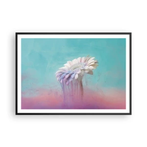 Pôster com moldura preta - O submundo das flores - 100x70 cm